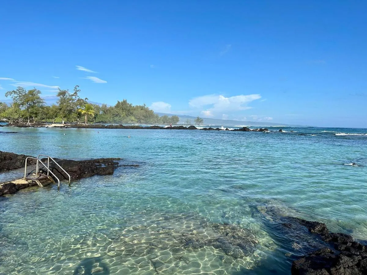 Ocean View Mauna Loa Shores Kai Ekahi #201 Next To Carlsmith Beach Park Hilo Hi Apartahotel